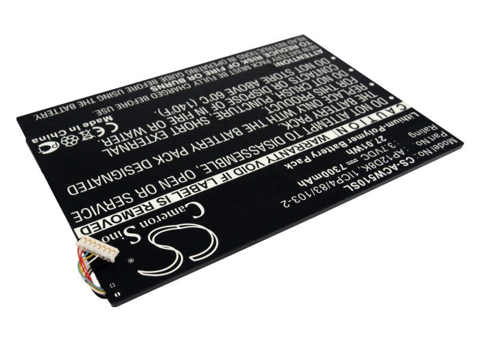 Replacement Battery for Acer Iconia Tab W510 – Tablet – 7300mAh / 3.7V - image 2