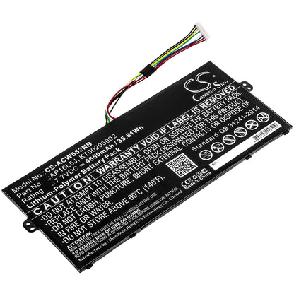 Replacement Battery for Acer swift 5 sf514-53t-58pj – Notebook, Laptop – 4650mAh / 7.7V - image 1
