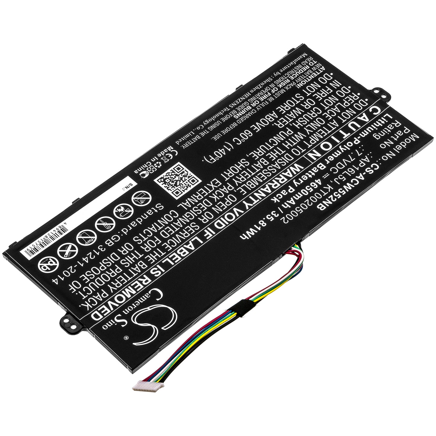 Replacement Battery for Acer swift 5 sf514-53t-58pj – Notebook, Laptop – 4650mAh / 7.7V - image 2