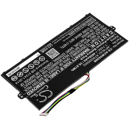 Replacement Battery for Acer swift 5 sf514-53t-58pj – Notebook, Laptop – 4650mAh / 7.7V - image 2
