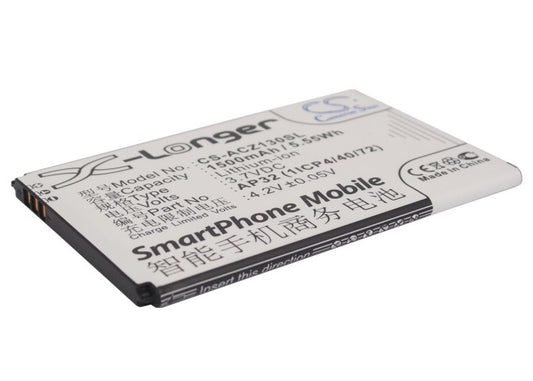 Replacement Battery for Acer Liquid Z3 – Mobile, SmartPhone – 1500mAh / 3.7V