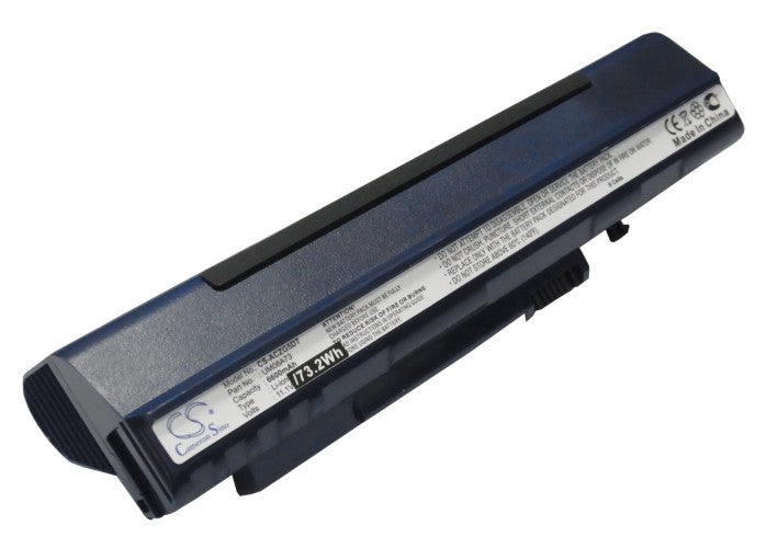 Replacement Battery for Acer  Aspire One – Notebook, Laptop – 6600mAh / 11.1V