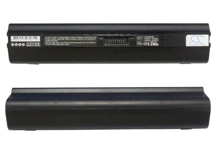 Replacement Battery for Acer  Aspire One 531 – Notebook, Laptop – 6600mAh / 11.1V