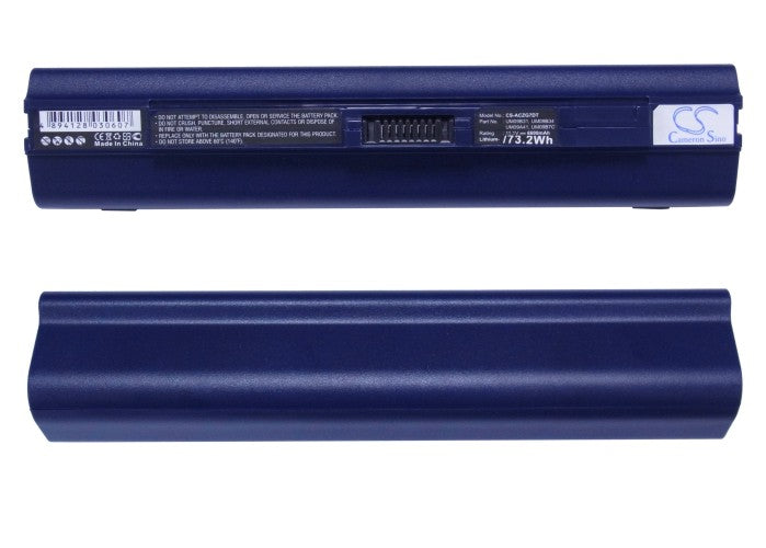 Replacement Battery for Acer  Aspire One 531 – Notebook, Laptop – 6600mAh/73.26Wh / 11.1V