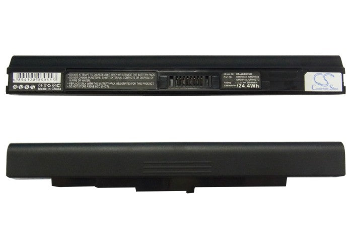 Replacement Battery for Acer  Aspire One 531 – Notebook, Laptop – 2200mAh / 11.1V