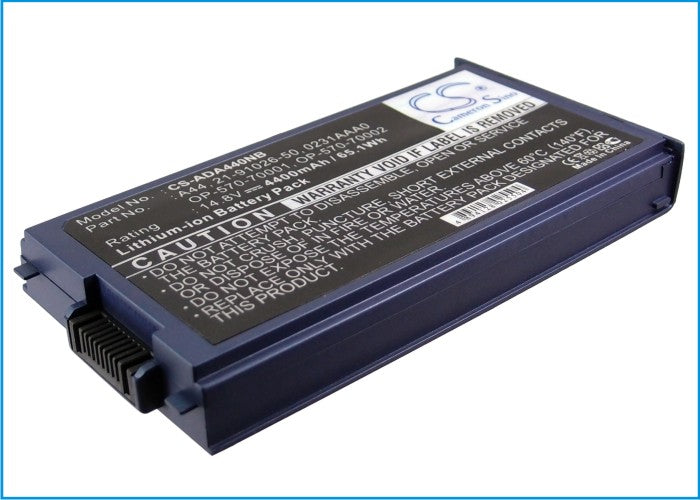 Replacement Battery for LifeTec | Medion | FIC | Cybercom | Datron | NEC | IPC | MicroStar | Leo | Gericom | Advent LT9326 – Notebook, Laptop – 4400mA - image 2