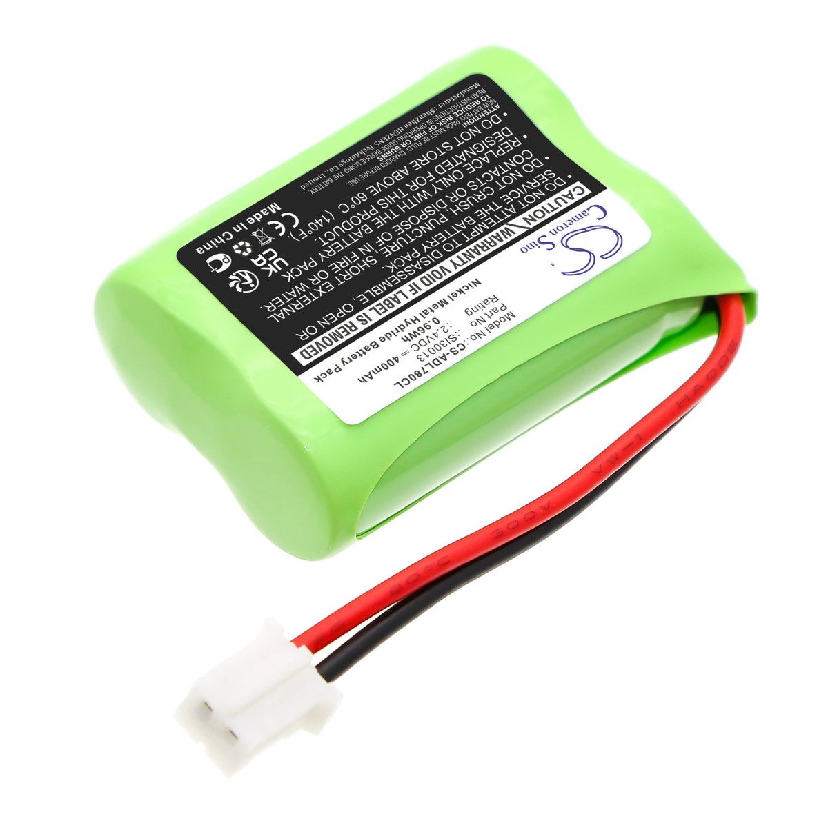 Replacement Battery for Audioline | Switel DECT 7500 – Cordless Phone – 400mAh / 2.4V