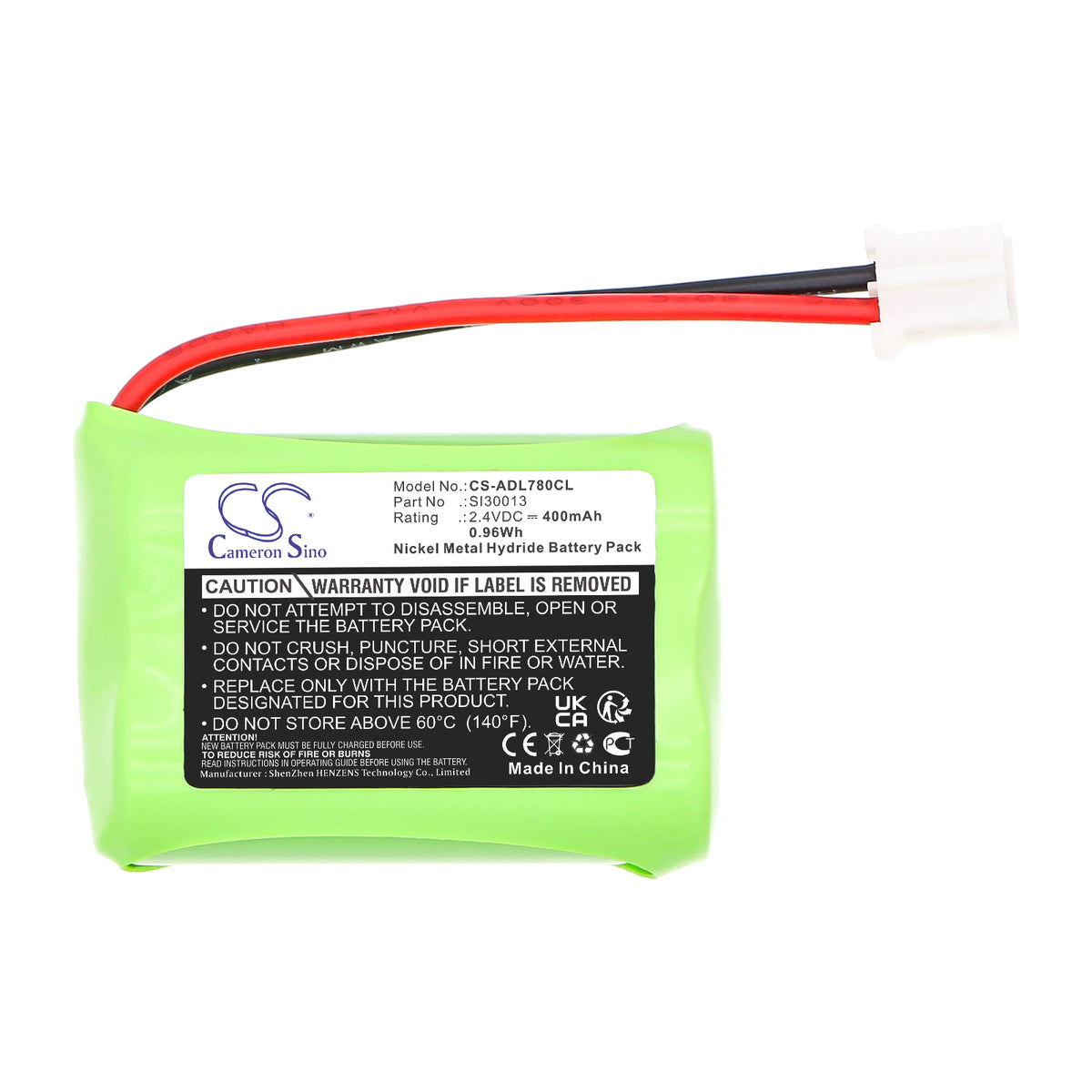 Replacement Battery for Audioline | Switel DECT 7500 – Cordless Phone – 400mAh / 2.4V