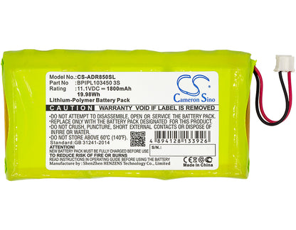 Replacement Battery for Albrecht DR 850 – DAB Digital – 1800mAh / 11.1V - image 3