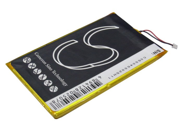 Replacement Battery for Ectaco jetBook e-Book Reader Burgundy – E-book, E-reader – 3000mAh / 3.7V