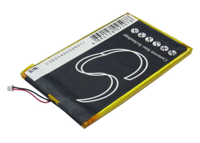 Replacement Battery for Ectaco jetBook e-Book Reader Burgundy – E-book, E-reader – 3000mAh / 3.7V