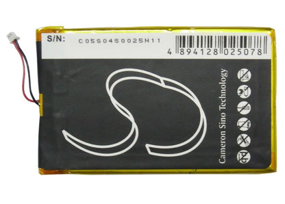 Replacement Battery for Ectaco jetBook e-Book Reader Burgundy – E-book, E-reader – 3000mAh / 3.7V