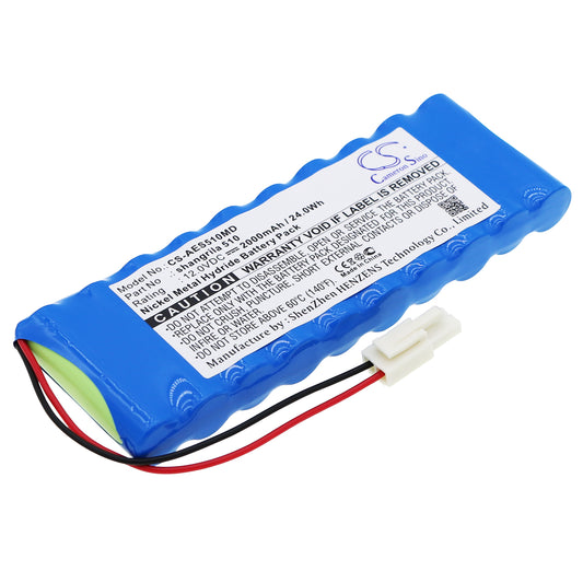 Replacement Battery for Aeonmed shangrila 510 – Medical – 2000mAh / 12V