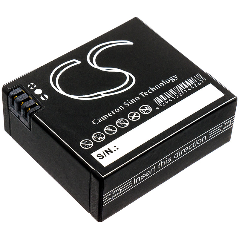 Replacement Battery for AEE  D90 – Camera – 850mAh / 3.15Wh / 3.7V