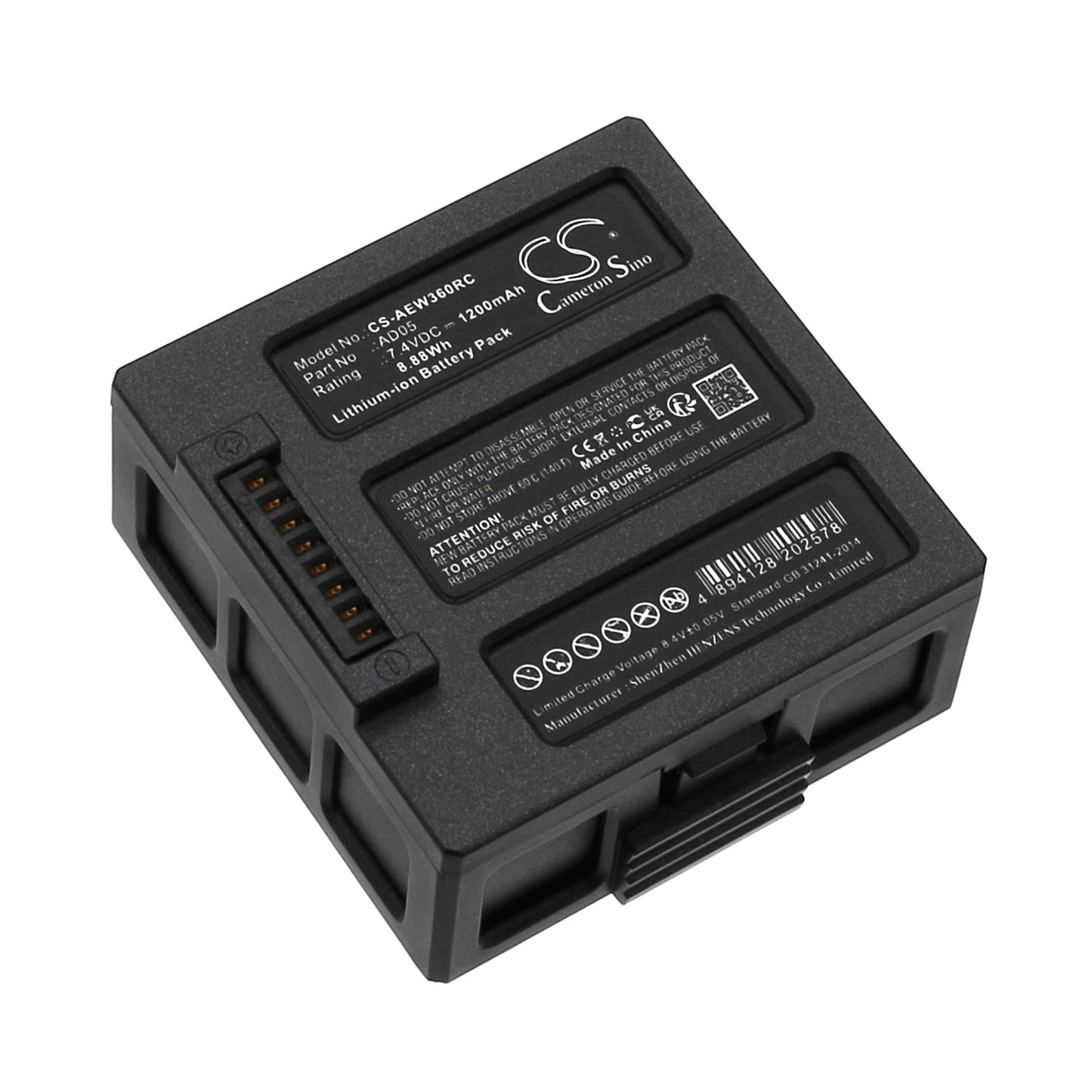 Replacement Battery for AEE  Sparrow 360 – Drones – 1200mAh / 8.88Wh / 7.4V