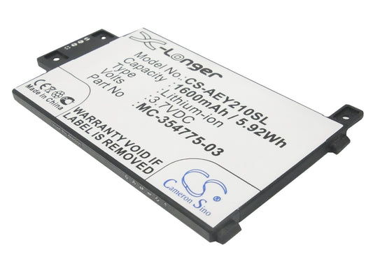 Replacement Battery for Amazon Kindle Paperwhite 2014 Version – E-book, E-reader – 1600mAh / 3.7V