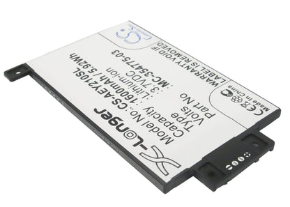 Replacement Battery for Amazon Kindle Paperwhite 2014 Version – E-book, E-reader – 1600mAh / 3.7V