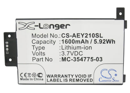 Replacement Battery for Amazon Kindle Paperwhite 2014 Version – E-book, E-reader – 1600mAh / 3.7V