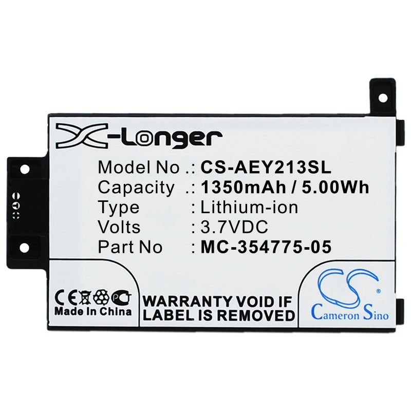 Replacement Battery for Amazon Kindle Paperwhite 2013 – E-book, E-reader – 1350mAh / 3.7V