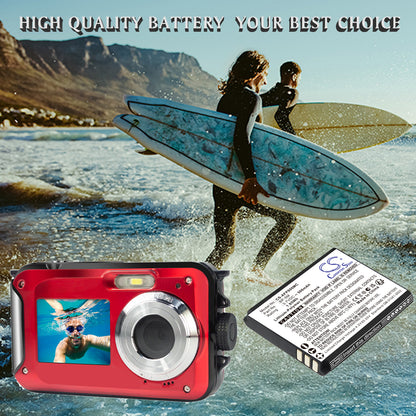 Replacement Battery for AgfaPhoto Realishot WP8000 – Camera – 500mAh / 3.7V