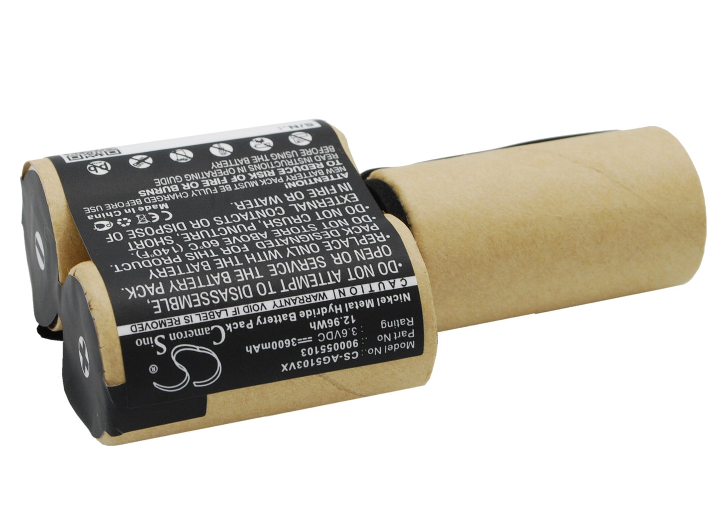 Replacement Battery for AEG Electrolux FM – 3600mAh / 12.96Wh