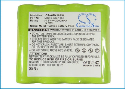 Replacement Battery for Astro  Gaming Mixamp – Game Console – 2000mAh / 4.8V