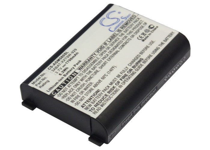 Replacement Battery for Astro  Gaming MixAmp 5.8 RX – Wireless Headset – 1700mAh / 6.30Wh / 3.7V