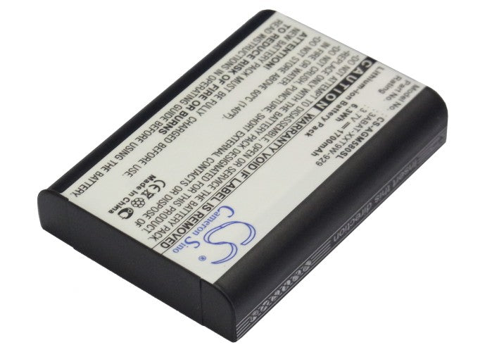 Replacement Battery for Astro  Gaming MixAmp 5.8 RX – Wireless Headset – 1700mAh / 6.30Wh / 3.7V