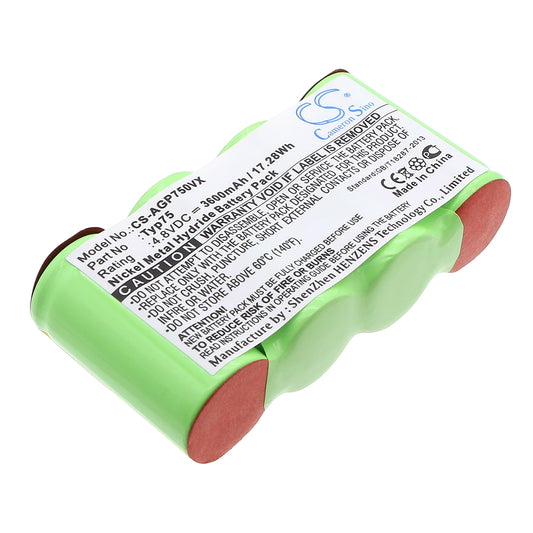Replacement Battery for AEG AG64x – Vacuum – 3600mAh / 4.8V