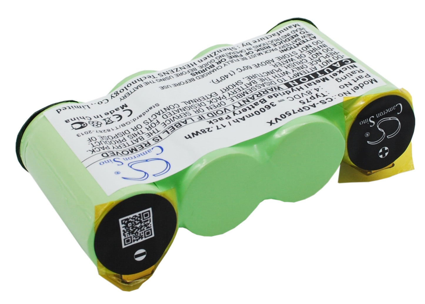 Replacement Battery for AEG  AG64x – Vacuum – 3600mAh / 17.28Wh / 4.8V