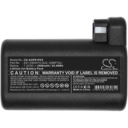 Replacement Battery for Electrolux | AEG 900257877 – Vacuum – 3400mAh / 7.2V