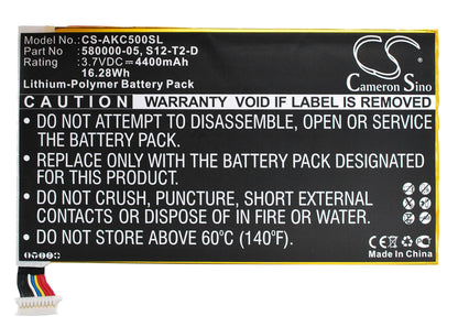 Replacement Battery for Amazon Kindle HDX 7.0 – Tablet – 4400mAh / 3.7V - image 1