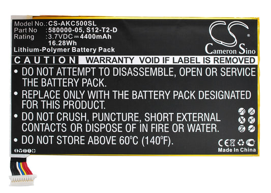 Replacement Battery for Amazon Kindle HDX 7.0 – Tablet – 4400mAh / 3.7V - image 1