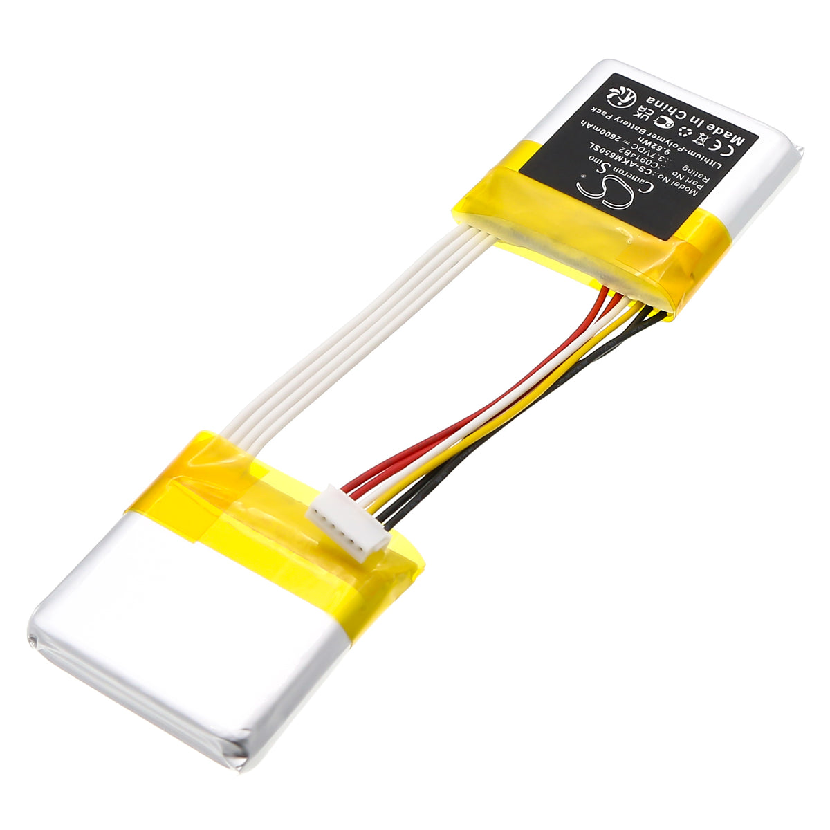 Replacement Battery for AnkerWork M650 – Transmitters & Receiver – 2600mAh / 3.7V