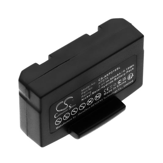 Replacement Battery for Humantechnik | Clarity | AKG | Williams Sound | Kind InfraLight DIR – Wireless Headset – 80mAh / 2.4V