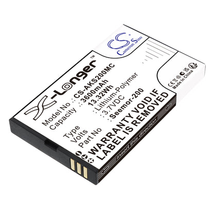 Replacement Battery for AKASO Seemor 200 – Camera – 3600mAh / 3.7V