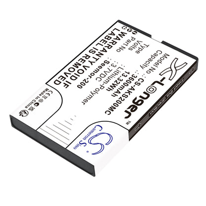 Replacement Battery for AKASO Seemor 200 – Camera – 3600mAh / 3.7V