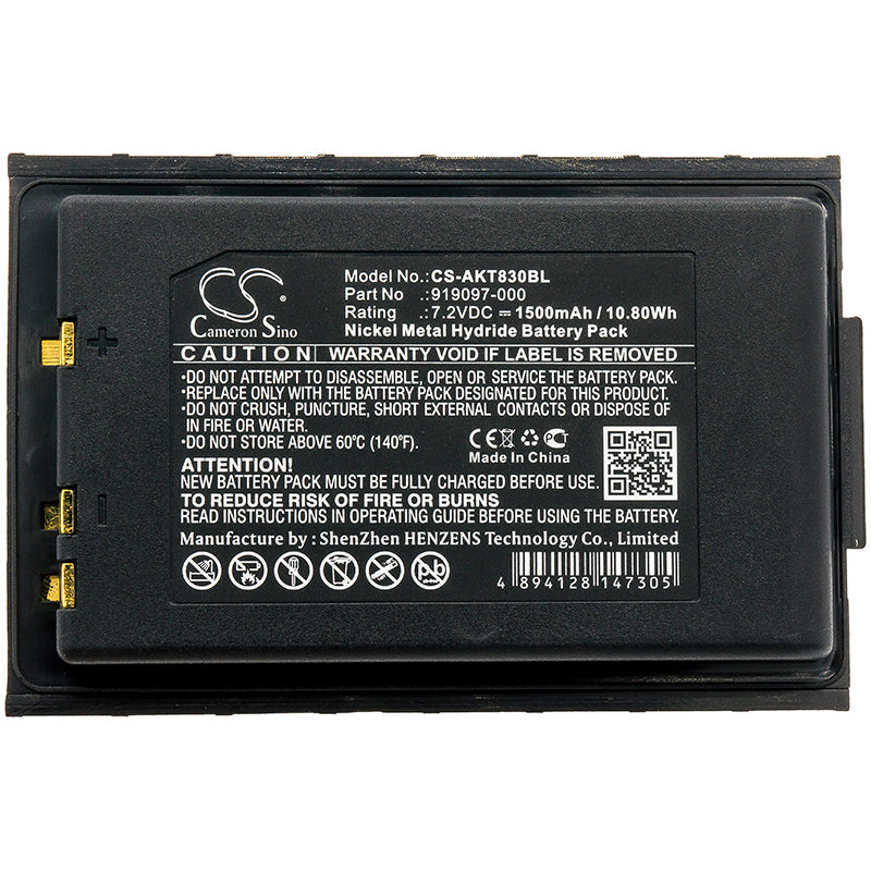 Replacement Battery for Akerstroms BC82 – Crane Remote Control – 1500mAh / 7.2V - image 3