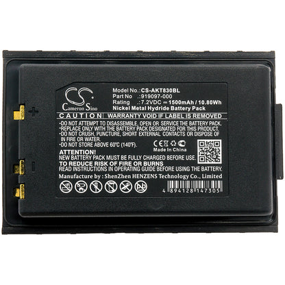 Replacement Battery for Akerstroms BC82 – Crane Remote Control – 1500mAh / 7.2V - image 3