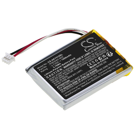 Replacement Battery for AKG C50BT – Wireless Headset – 1000mAh / 3.7V