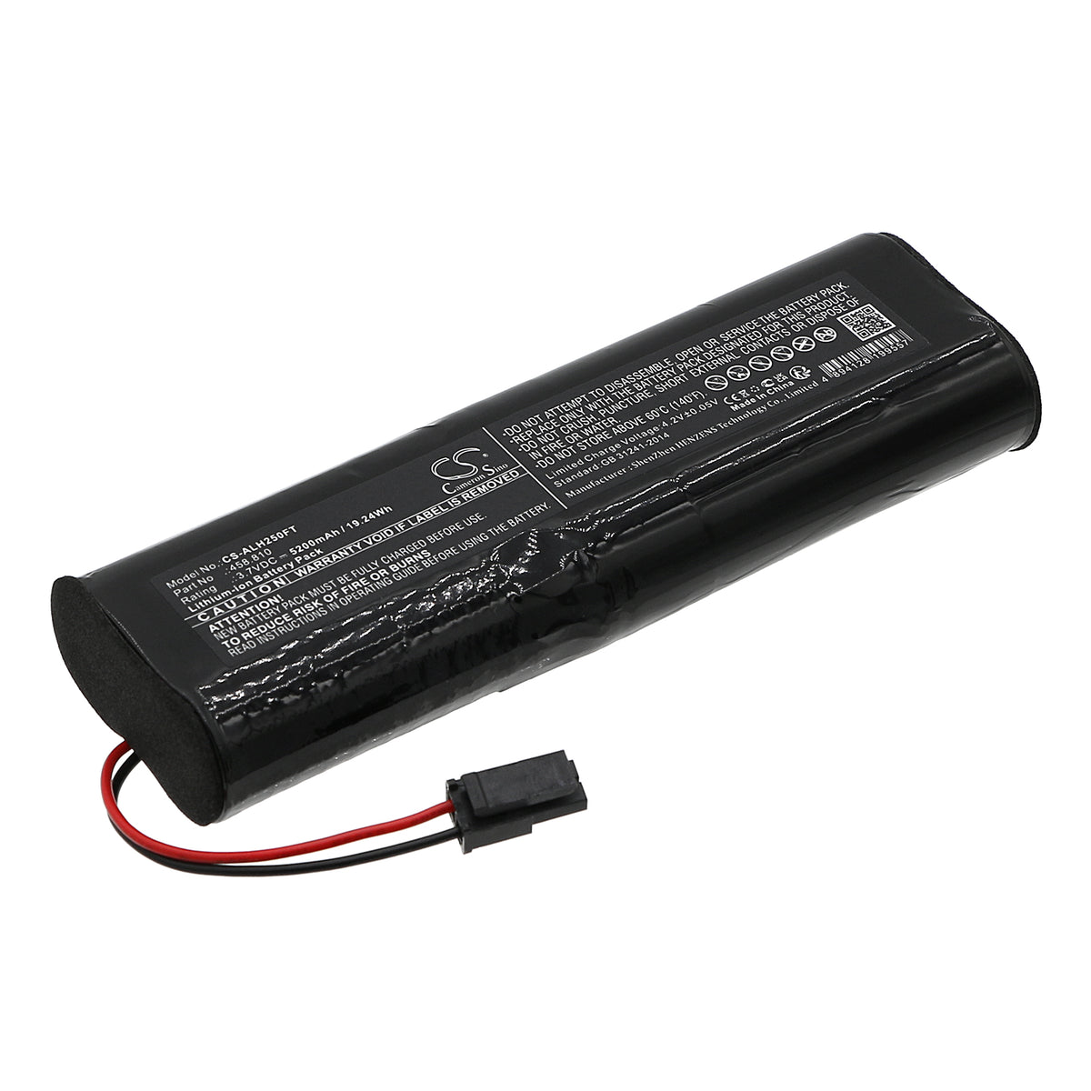 Replacement Battery for Acculux HL25EX ex – Flashlight – 5200mAh / 3.7V