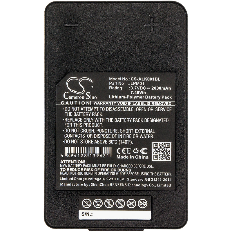 Replacement Battery for Autec LK NEO – Crane Remote Control – 2000mAh / 3.7V - image 3