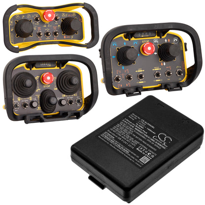 Replacement Battery for Autec Funkfernsteuerung Air – Crane Remote Control – 1400mAh / 7.4V - image 4