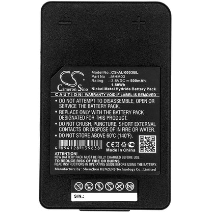 Replacement Battery for Autec LK NEO – Crane Remote Control – 500mAh / 3.6V - image 3