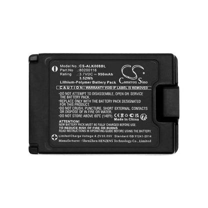 Replacement Battery for Autec  A8B – Crane Remote Control – 950mAh / 3.52Wh / 3.7V