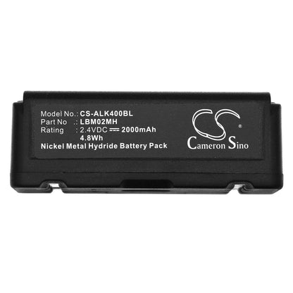 Replacement Battery for Autec  Light LK4 – Crane Remote Control – 2000mAh / 4.80Wh / 2.4V