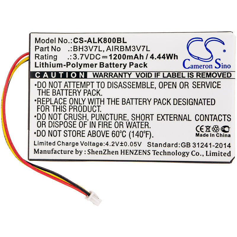 Replacement Battery for Autec  Air A4 – Crane Remote Control – 1200mAh / 4.44Wh / 3.7V