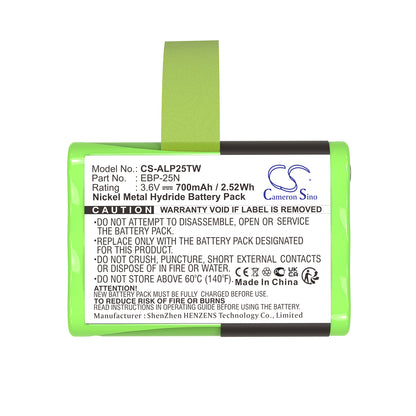 Replacement Battery for Alinco DJ-S41 – Two-Way Radio – 700mAh / 3.6V