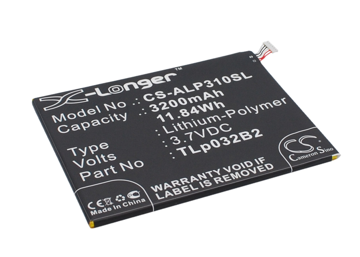 Replacement Battery for Alcatel One Touch POP 7 – Tablet – 3200mAh / 3.7V - image 2