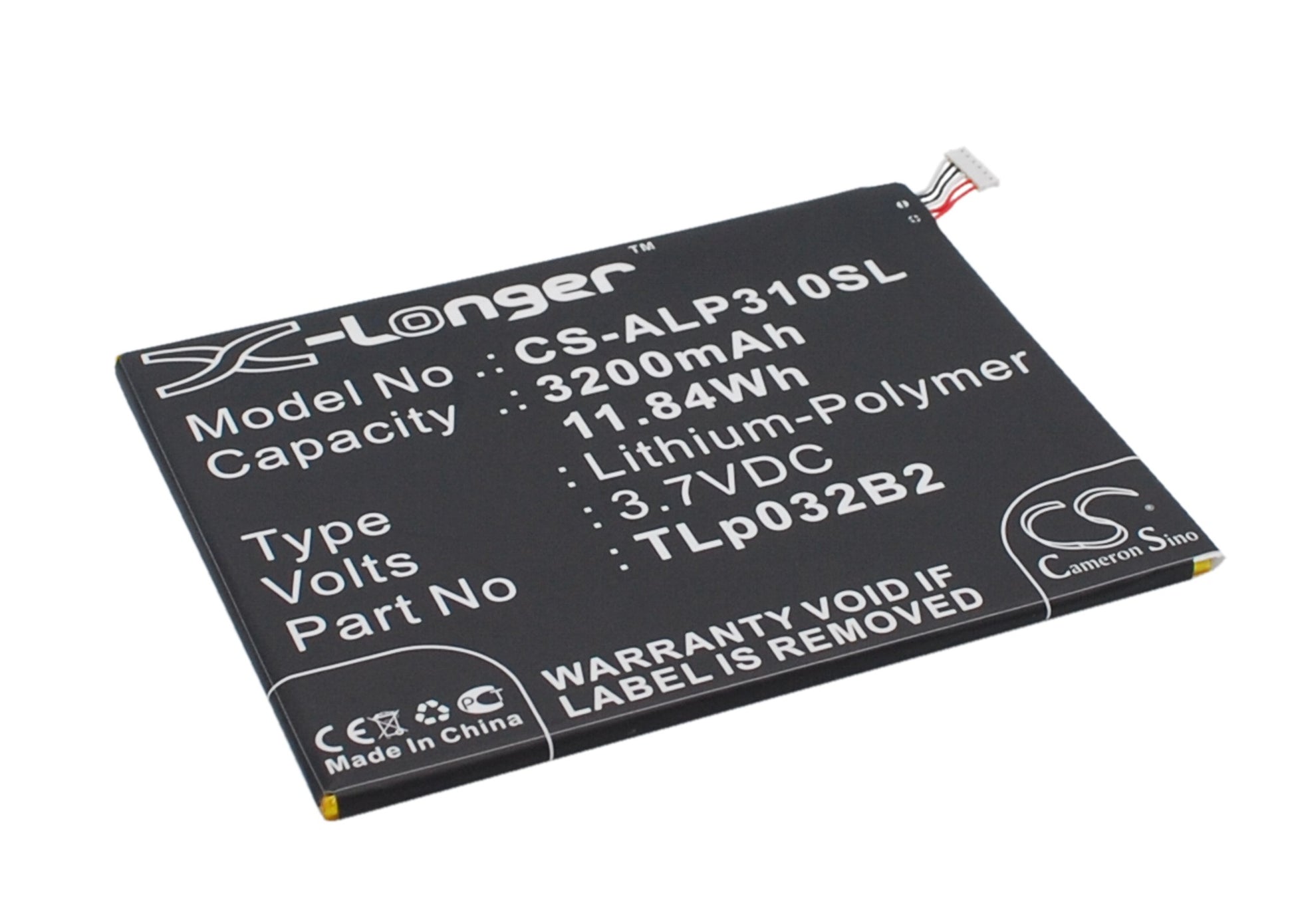 Replacement Battery for Alcatel One Touch POP 7 – Tablet – 3200mAh / 3.7V - image 2